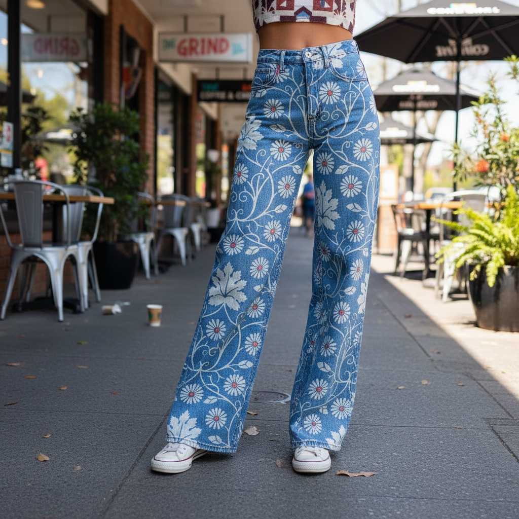 Viola™ - Bequeme Boho-Hose in weiter Form