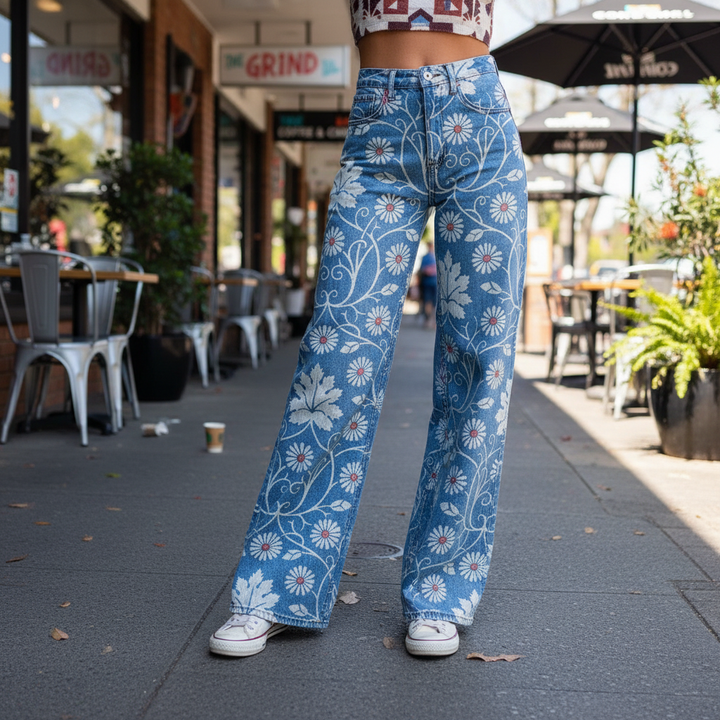 Viola™ - Bequeme Boho-Hose in weiter Form
