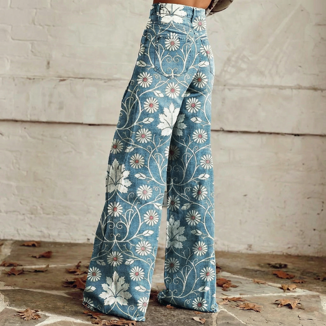 Viola™ - Bequeme Boho-Hose in weiter Form