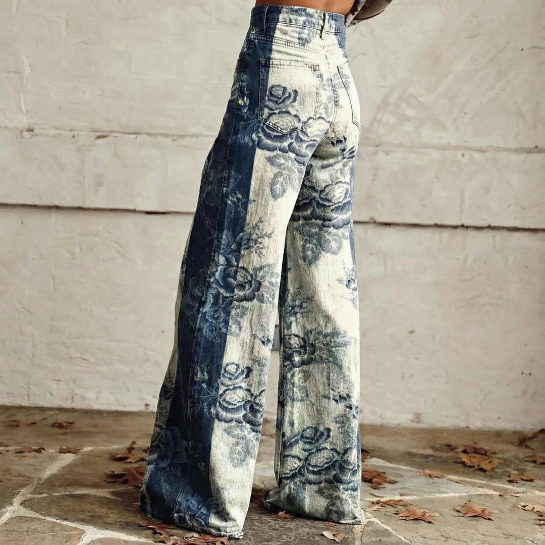 Mia™ - Bicolor Boho-Hose