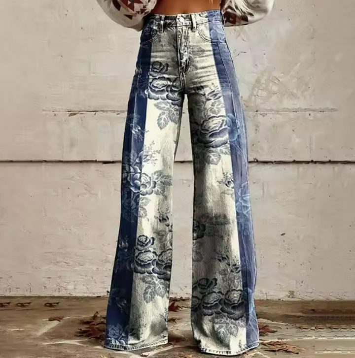 Mia™ - Bicolor Boho-Hose