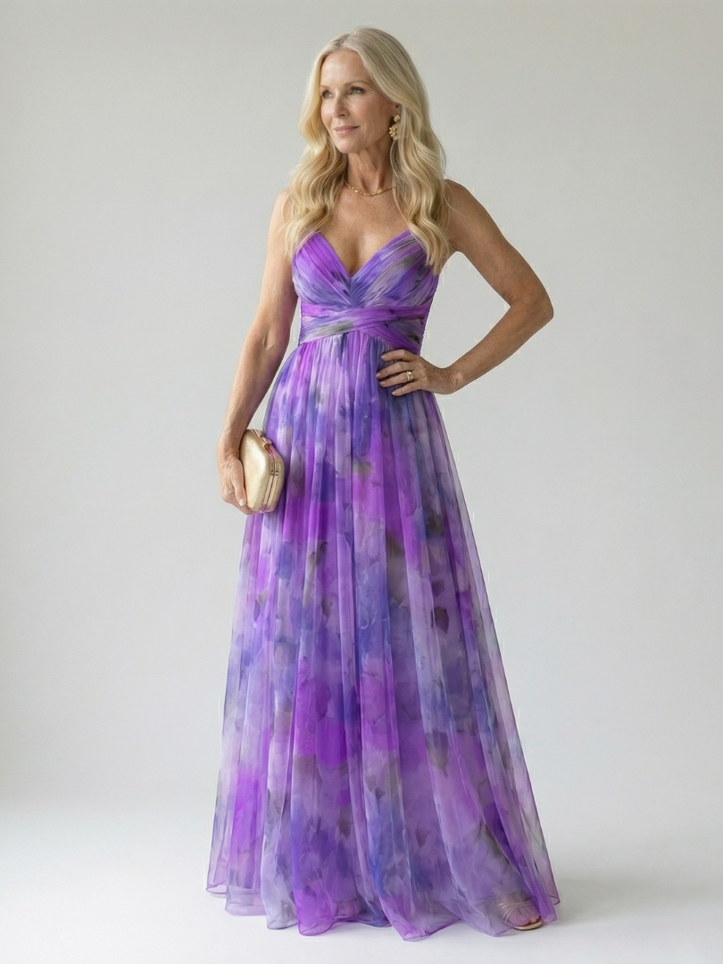 Isel | Soft Wrap Maxi Jurk