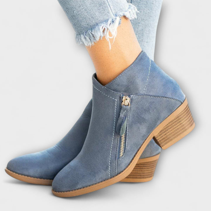 Mishi - Bottes Artivole à talon large