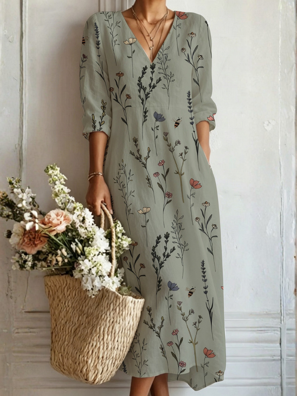 Anthea | Lange Boho-Jurk