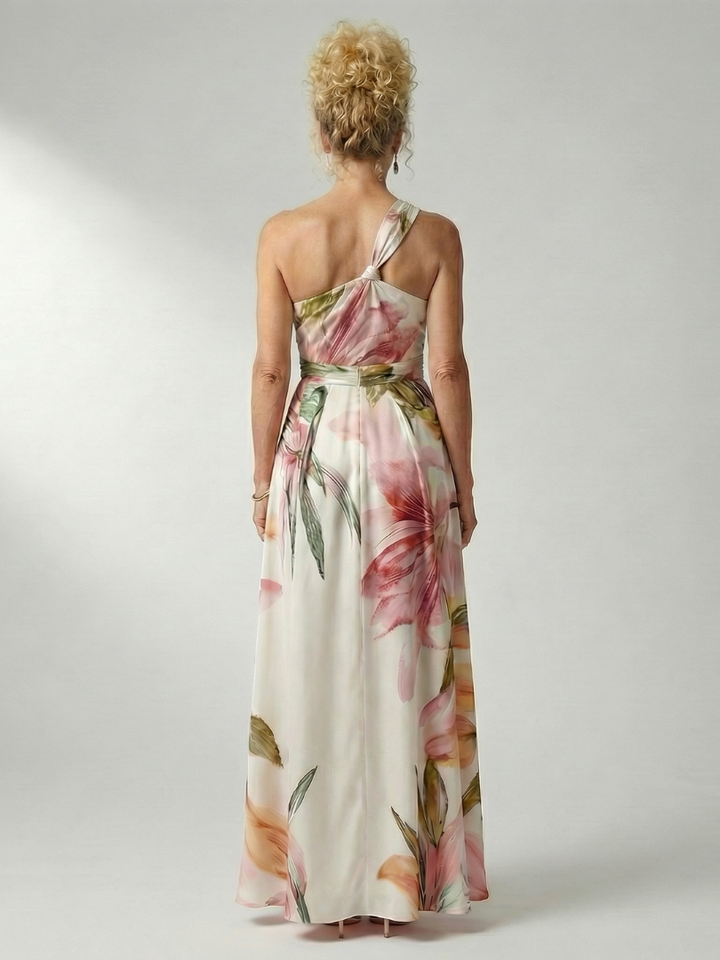 Amiel | Lichtgewicht Floral-Maxikleed