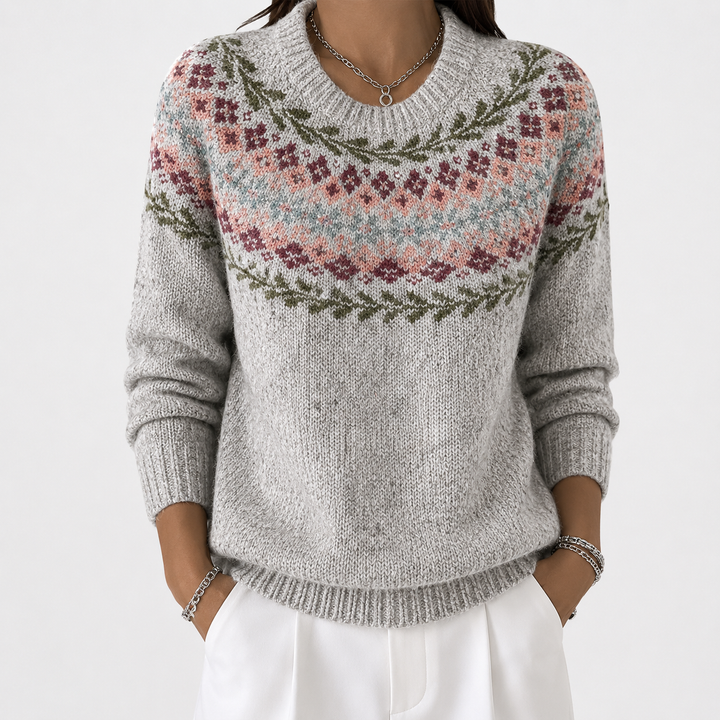 Bridget | Pullover mit Rundhalsausschnitt