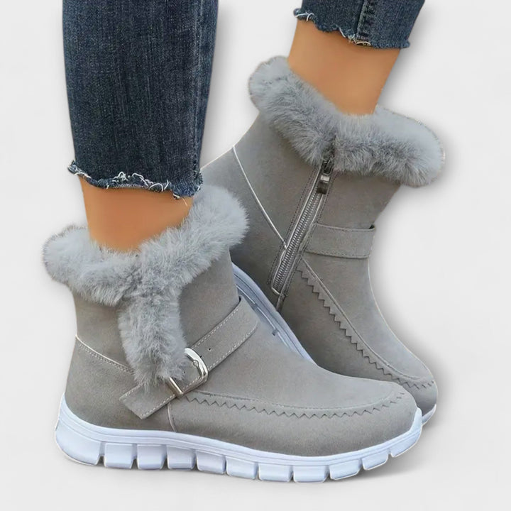 Bottes Chelsea doublées en laine