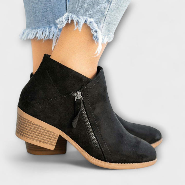 Mishi - Bottes Artivole à talon large