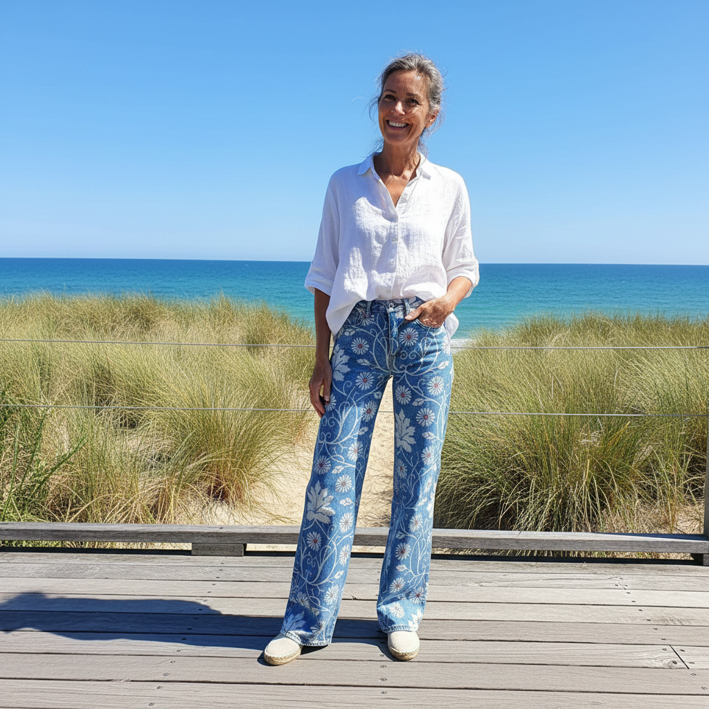 Viola™ - Bequeme Boho-Hose in weiter Form