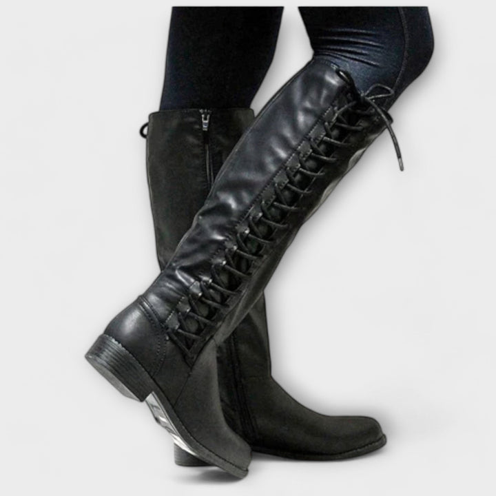Bottines élégantes à lacets