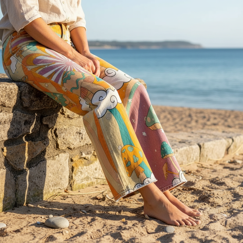 Daniela™ - Weite, legere Boho-Hose