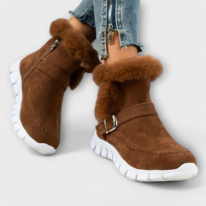 Bottes Chelsea doublées en laine