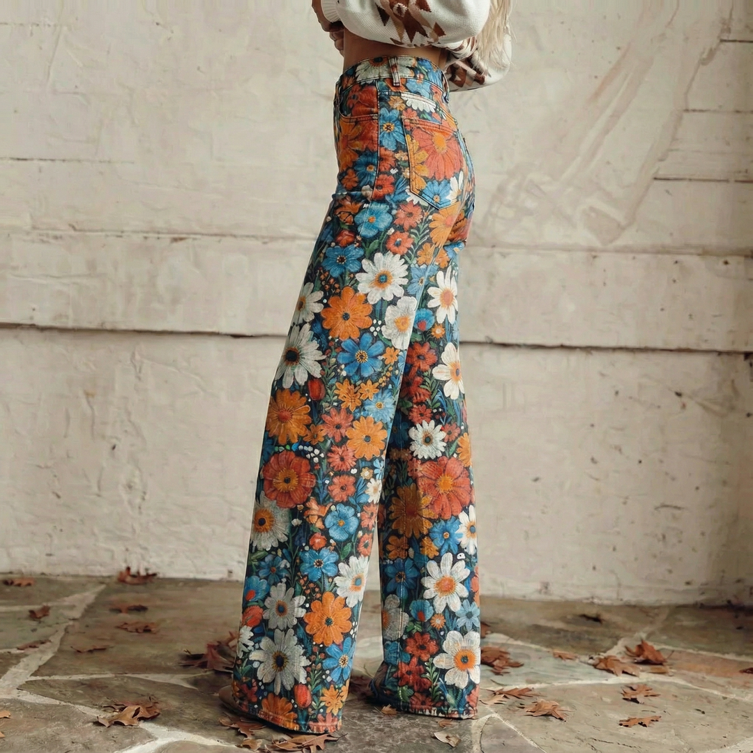 Lilia™ - Weite Boho-Hose Aéré