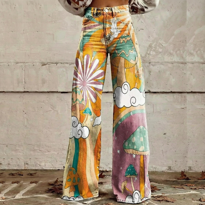 Daniela™ - Weite, legere Boho-Hose