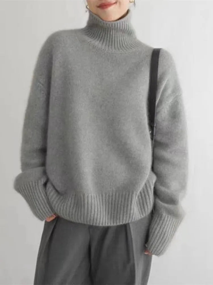 Gabriela | Rollkragenpullover aus Kaschmir