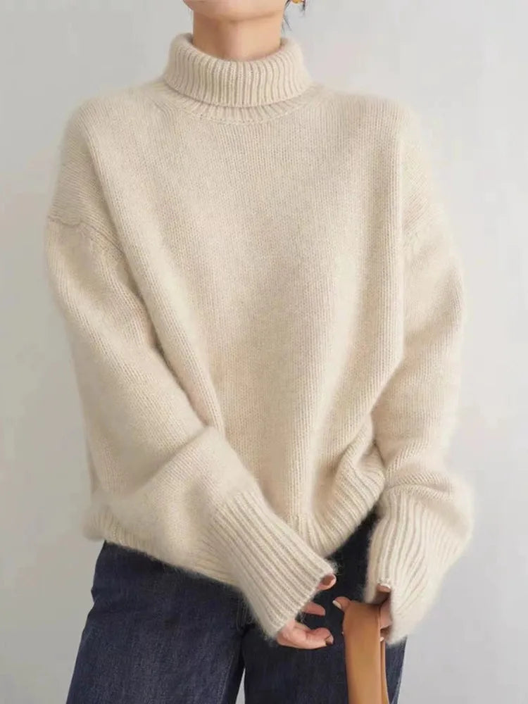 Gabriela | Rollkragenpullover aus Kaschmir