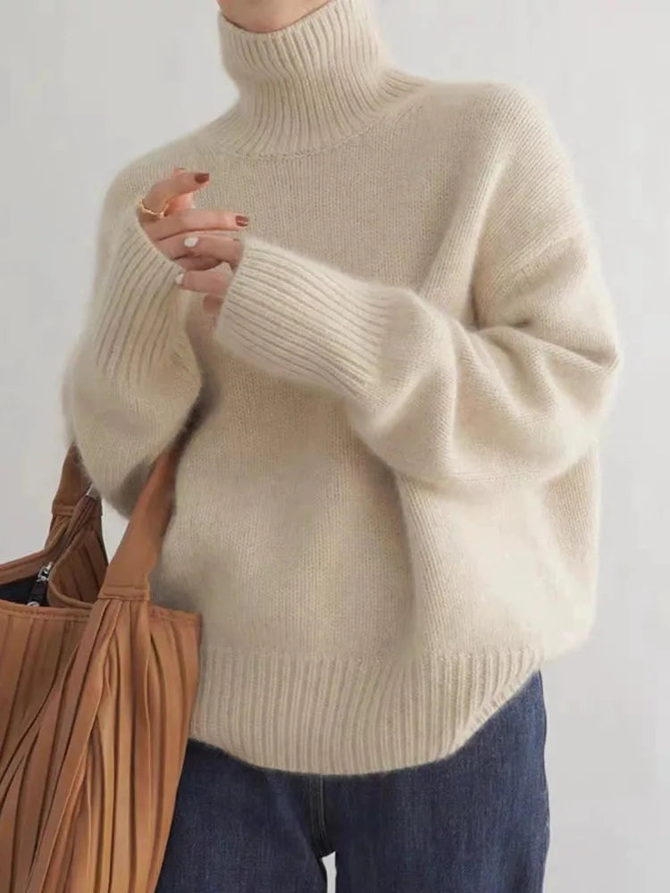 Gabriela | Rollkragenpullover aus Kaschmir