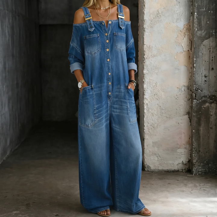 Sophia | Jeans Dungaree zonder Mouwen