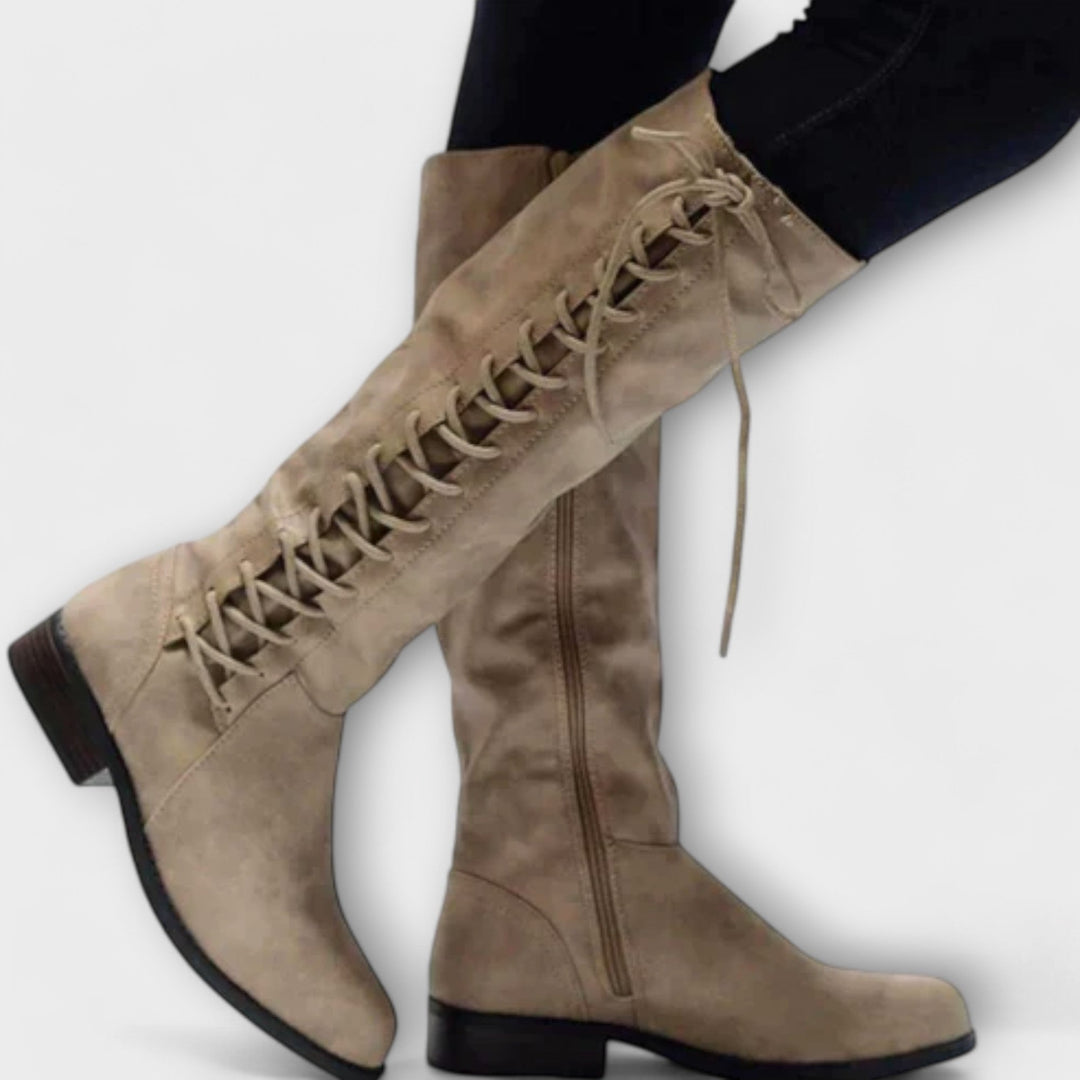 Bottines élégantes à lacets