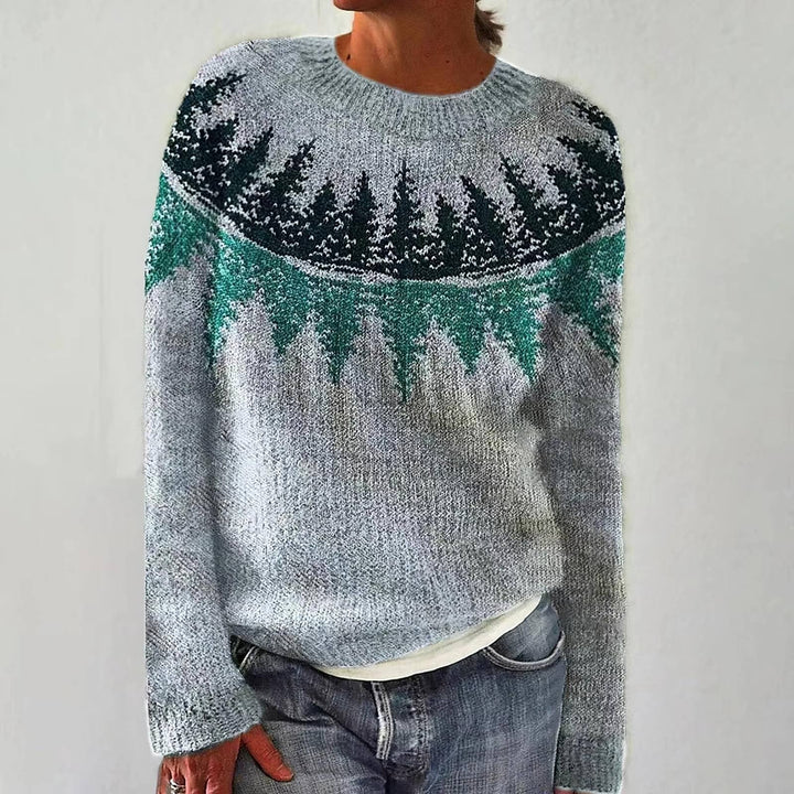Svetlana | Comfortabele retro trui