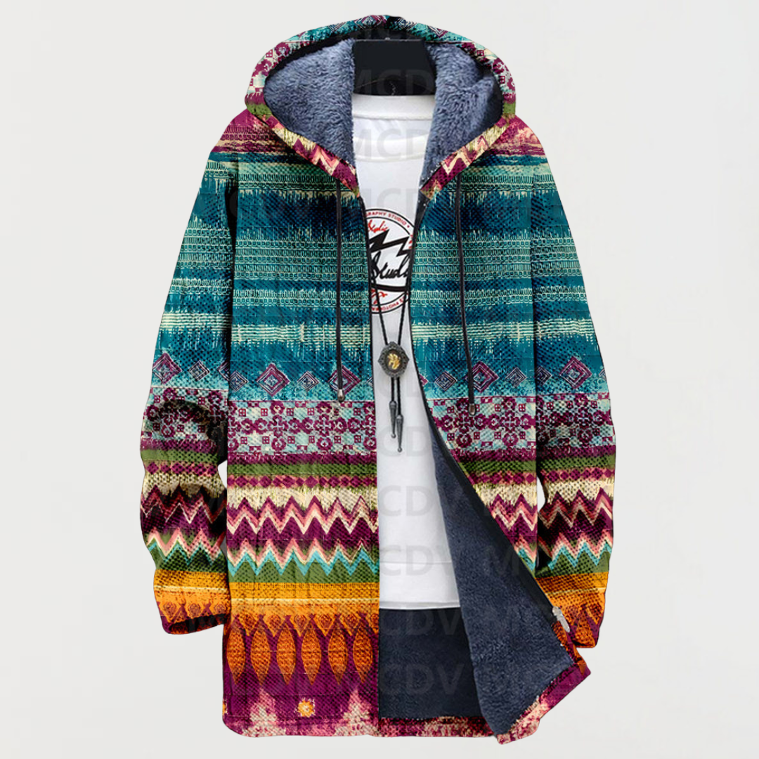 Clara – Jacke mit ethnischem Muster