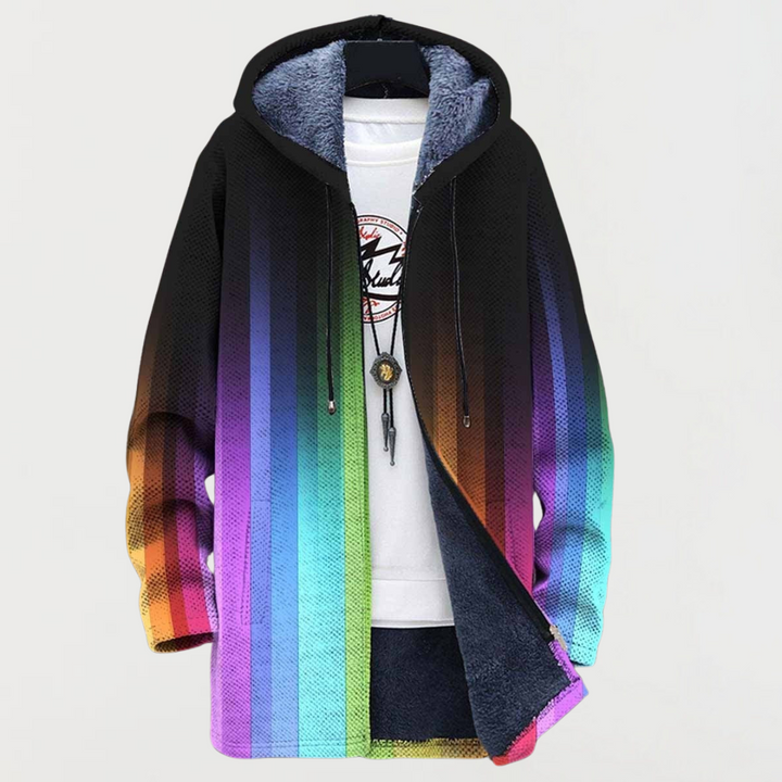 Leni – Jacke mit Regenbogenverlauf