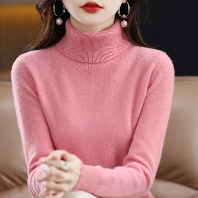 Amara | Pullover mit Stehkragen aus Kaschmir