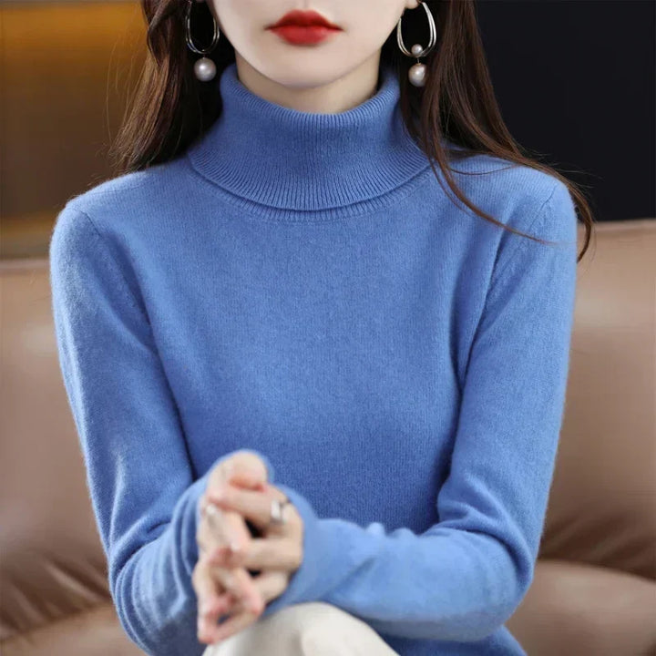 Amara | Pullover mit Stehkragen aus Kaschmir