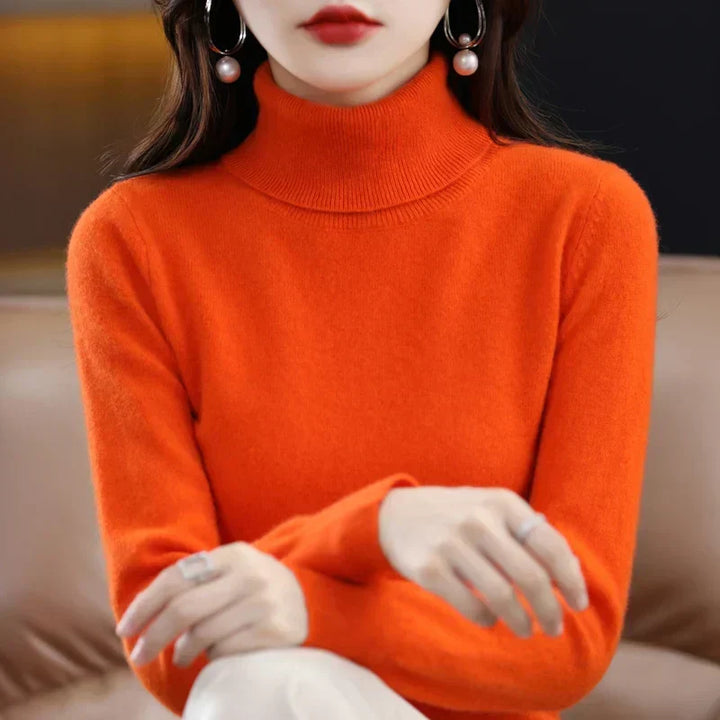 Amara | Pullover mit Stehkragen aus Kaschmir