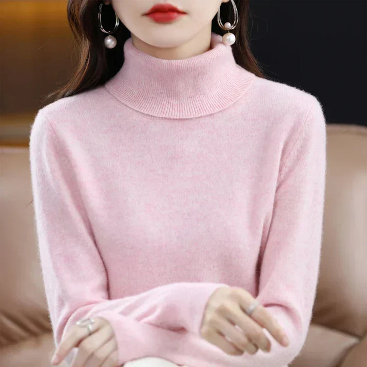 Amara | Pullover mit Stehkragen aus Kaschmir