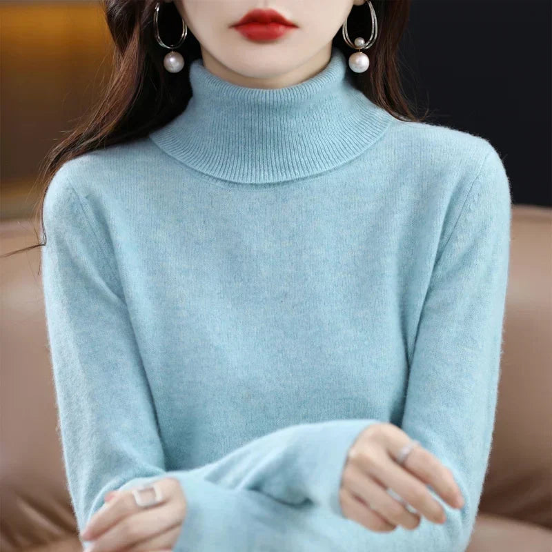Amara | Pullover mit Stehkragen aus Kaschmir