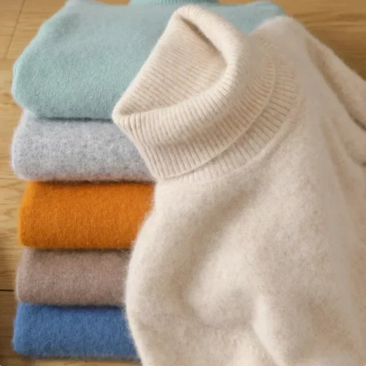 Amara | Pullover mit Stehkragen aus Kaschmir