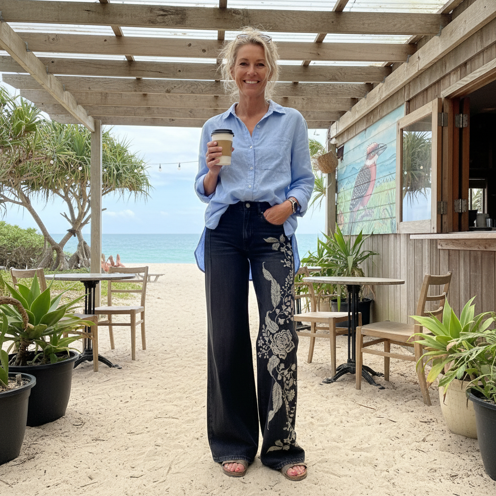 Rafaella™ - Vintage Boho Weite Hose