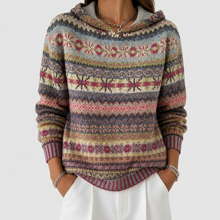 Gaby | Retro Ethnischer Sweatshirt
