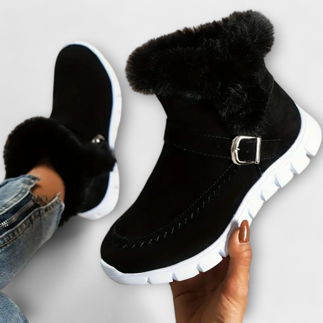 Bottes Chelsea doublées en laine