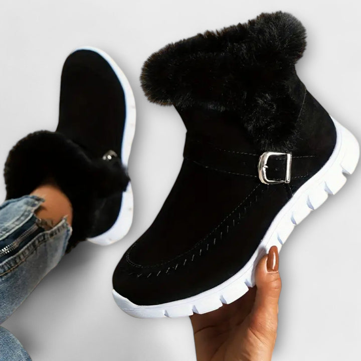 Bottes Chelsea doublées en laine