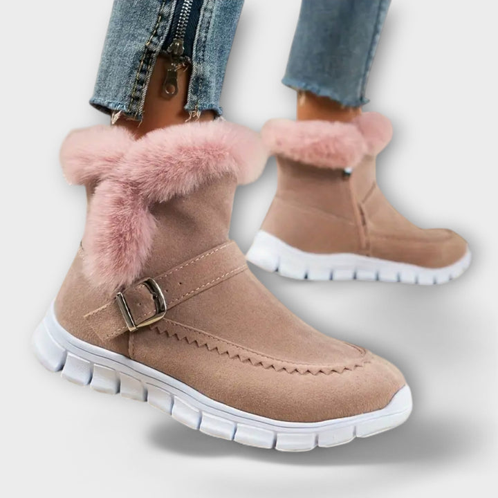 Bottes Chelsea doublées en laine
