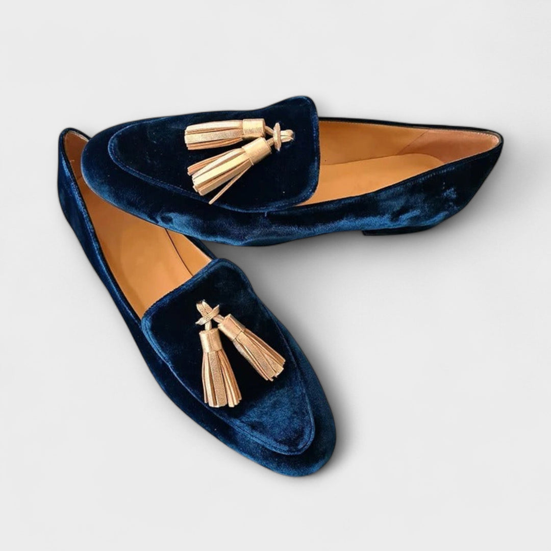 Quinnlyn™ | Vintage Mocassins met Franje