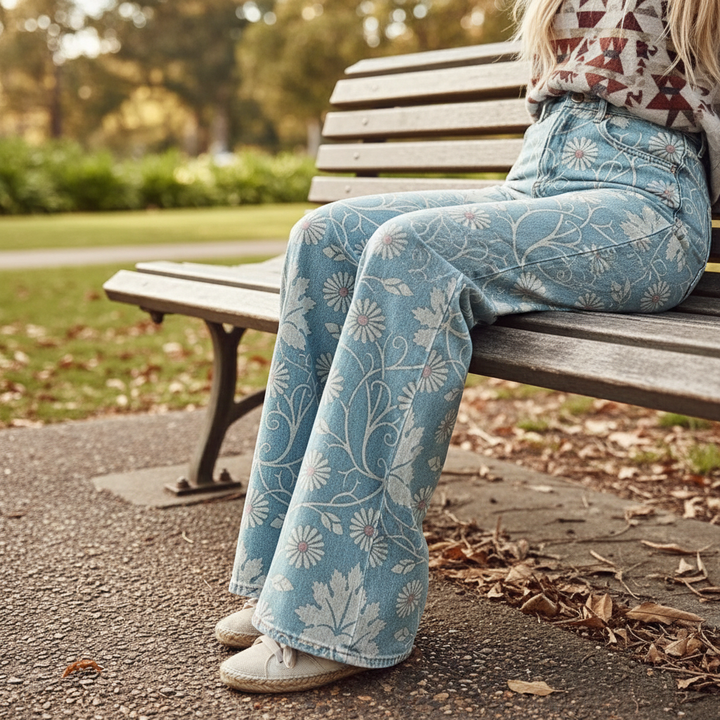 Mary™ - Vintage Boho-inspirierte Hose
