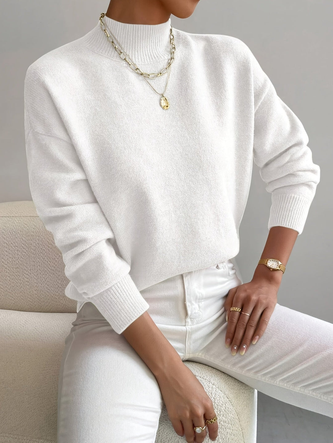Eva | Eleganter und warmer Pullover