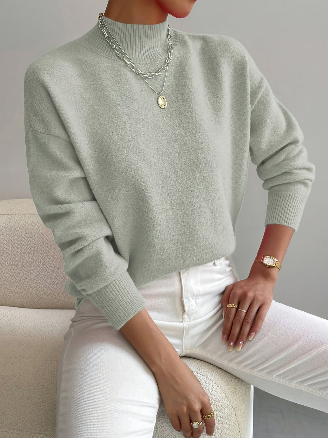 Eva | Eleganter und warmer Pullover