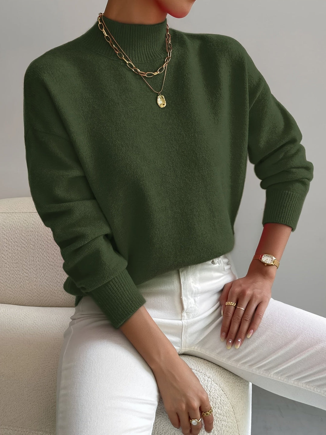 Eva | Eleganter und warmer Pullover